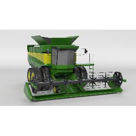 3D model Combine Harvester
